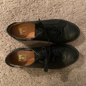 Frye leather sneakers 6.5